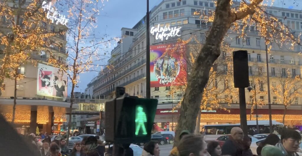 ギャラリー・ラファイエット・パリ・オスマンの正面写真